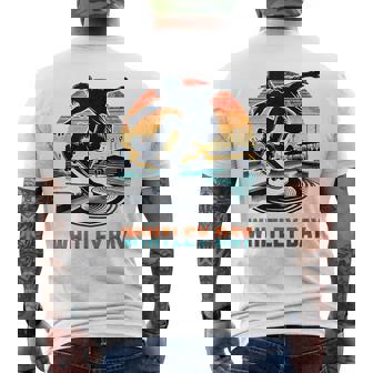 Whitley Baykateboardingグランジ メンズTシャツ バックプリント - Kawaiitshirt