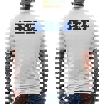 Wickedhiz University Collegiate フェイク刺繍 F&B メンズTシャツ バックプリント - Kawaiitshirt