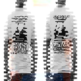 Theyee Me Rollin' They Hatin' & Golf Cart メンズTシャツ バックプリント - Kawaiitshirt