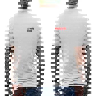 「Cleanse Them In Atomic Fire」核ガンジーミームの引用 長袖tシャツ メンズTシャツ バックプリント - Kawaiitshirt