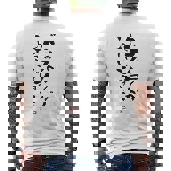 「バスケがしたいです・・・」文字入り おもしろ 筆文字 面白い 白服 面白い メンズTシャツ バックプリント - Kawaiitshirt