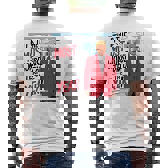 「今年一番素晴らしい言葉だ」トランプクリスマス 長袖tシャツ メンズTシャツ バックプリント - Kawaiitshirt