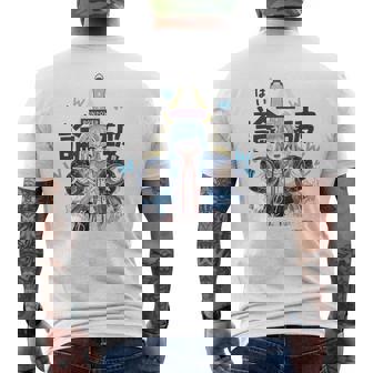 【こぼ・かなえる】ホロぐら名場面 メンズTシャツ バックプリント - Kawaiitshirt