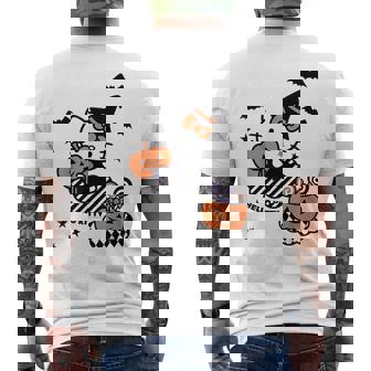 【ハロウィン特集】Usデザイン ハローキティ トリックオアトリート メンズTシャツ バックプリント - Kawaiitshirt