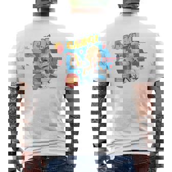 【不知火フレア】ホロぐら名場面 メンズTシャツ バックプリント - Kawaiitshirt