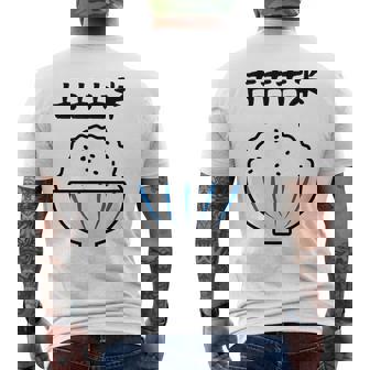 【古古古米】備蓄米 お米 可愛い 古古米 おもしろ 面白い ふざけ ネタ ウケ狙い ごはん ギャグ 変な 目立つ 楽しい メンズTシャツ バックプリント - Kawaiitshirt