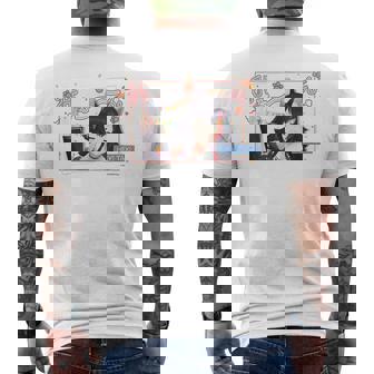 【大神ミオ】ホロぐら名場面 メンズTシャツ バックプリント - Kawaiitshirt