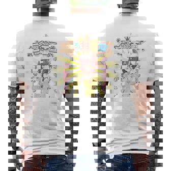 【戌神ころね】ホロぐら名場面 メンズTシャツ バックプリント - Kawaiitshirt