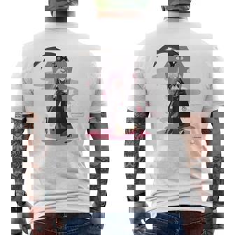 【森カリオペ】ホロぐら名場面 メンズTシャツ バックプリント - Kawaiitshirt