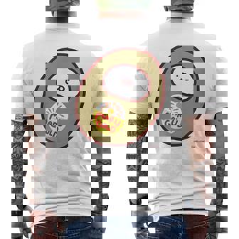 うさまる キウィまる メンズTシャツ バックプリント - Kawaiitshirt