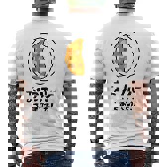 おつカレーさまでした！ ダジャレ ジョーク 親父ギャグ おやじギャグ カレー好き 定番ギャグ おもしろ ネタ メンズTシャツ バックプリント - Kawaiitshirt