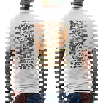 お互いの運転26年 ナッツ26周年 結婚26周年 メンズTシャツ バックプリント - Kawaiitshirt