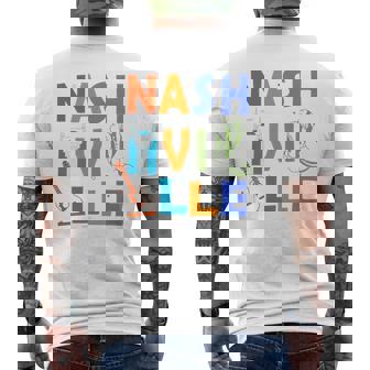 お土産 From Nashville Tn Trip Guitar Music City ナッシュビル 長袖tシャツ メンズTシャツ バックプリント - Kawaiitshirt