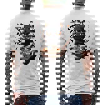 かわいいかわいいかわいいカワイイアニメ猫 メンズTシャツ バックプリント - Kawaiitshirt