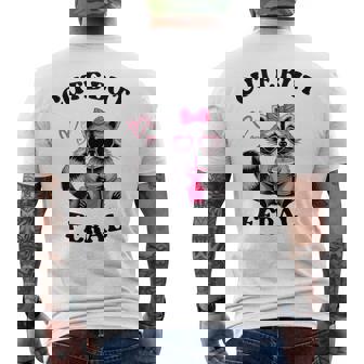 かわいいけれど、野生の面白いラコン。 メンズTシャツ バックプリント - Kawaiitshirt