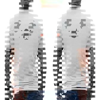 かわいいコアラ顔ハロウィンコスチューム メンズTシャツ バックプリント - Kawaiitshirt