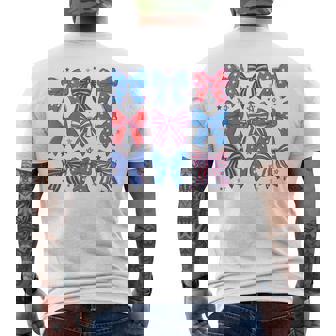 かわいい愛国的なボウスターデザイン7月4日シャツusaプライド メンズTシャツ バックプリント - Kawaiitshirt