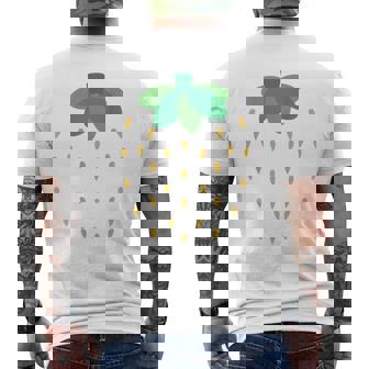 かわいい赤いイチゴ、イチゴ、フルーツ愛好家アートバック。 メンズTシャツ バックプリント - Kawaiitshirt