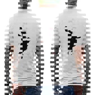 くるみ割り人形 バレエ クララ ツリー クリスマス ホリデー ダンス メンズTシャツ バックプリント - Kawaiitshirt