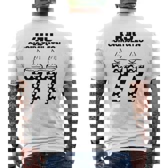 この身体７７年目 まだまだ行くぜ ７７歳 喜寿祝い 長寿祝い おもしろ 喜寿 メンズTシャツ バックプリント - Kawaiitshirt