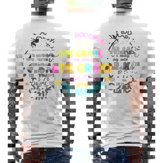 さよなら 5年生 卒業 中学へ ハローサマー メンズTシャツ バックプリント - Kawaiitshirt