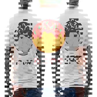 おもしろ たこ焼き 和 大阪 食品 日本 ひらがな 文字 メンズTシャツ バックプリント - Kawaiitshirt