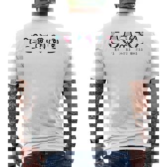 びーえするるる【Bsテレ東公式】見ざる 言わざるる 聞かざるるる （10色） メンズTシャツ バックプリント - Kawaiitshirt