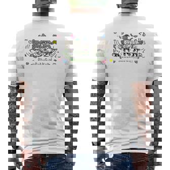 るるる学園 くるっっ ダークカラー メンズTシャツ バックプリント - Kawaiitshirt