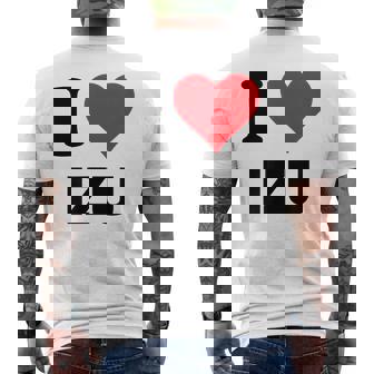 アイハート 伊豆ジャパンラブ 日本土産 メンズTシャツ バックプリント - Kawaiitshirt