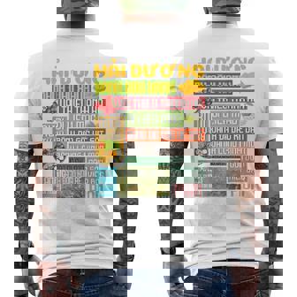 アイ・ラブ・ハイズオン-アイ・ラブ・ベトナム-Pion メンズTシャツ バックプリント - Kawaiitshirt