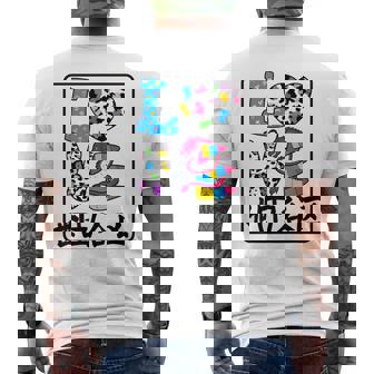 アイ・ラブ・世田谷区 I Love 世田谷区 私は愛してる世田谷区 メンズTシャツ バックプリント - Kawaiitshirt