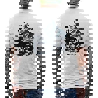 アドベンチャー バグ アウトドア キャンプ ハイキング 面白い 自然 グラフィック メンズTシャツ バックプリント - Kawaiitshirt