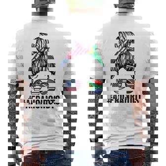 アフリカン・ルーツ・アフリカ メンズTシャツ バックプリント - Kawaiitshirt