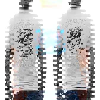 アホロートルを愛するjust A Boy メンズTシャツ バックプリント - Kawaiitshirt