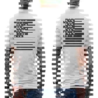 アメリカ 国旗 メンズ 星 半袖 ロック かっこいい おしゃれ プリント アーミー Army Usa 星条旗 メンズTシャツ バックプリント - Kawaiitshirt