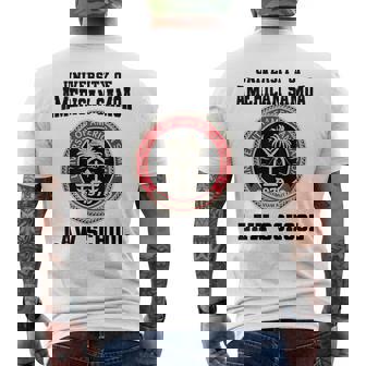 アメリカサモア大学ロースクール。 メンズTシャツ バックプリント - Kawaiitshirt