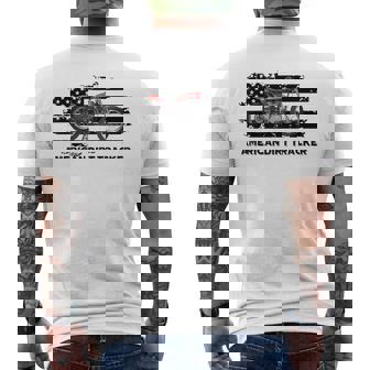 アメリカンダートトラッカー フラットトラックレーサー ダートトラック メンズ ボーイズ メンズTシャツ バックプリント - Kawaiitshirt