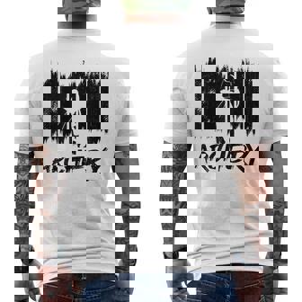 アーチェリー コンポジットボウ メンズTシャツ バックプリント - Kawaiitshirt