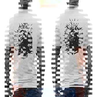 イエスキリスト王王 メンズTシャツ バックプリント - Kawaiitshirt