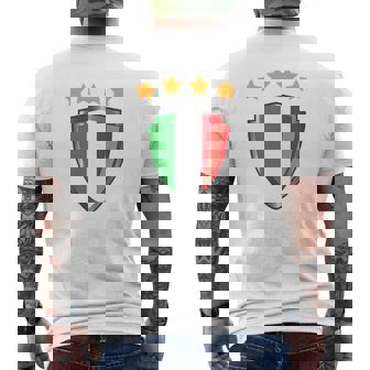 イタリアサッカーシャツ メンズTシャツ バックプリント - Kawaiitshirt