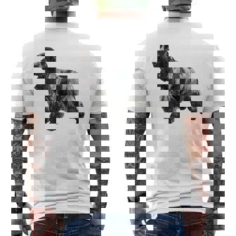 イングリッシュ・コッカー・スパニエル・ブルー・ローン メンズTシャツ バックプリント - Kawaiitshirt