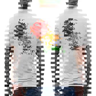 インドクリケット 長袖tシャツ メンズTシャツ バックプリント - Kawaiitshirt