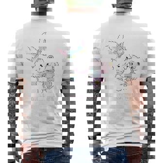 ウィッシュミーメル パステルベア メンズTシャツ バックプリント - Kawaiitshirt