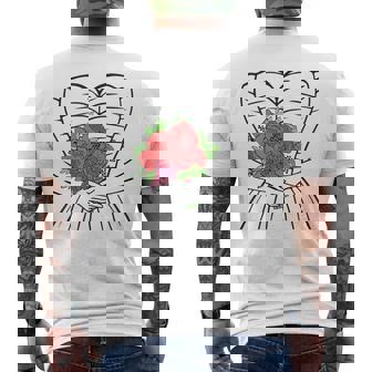 ウェディングドレス ブライダルガウン コルセット シンプル 結婚 かわいい メンズTシャツ バックプリント - Kawaiitshirt