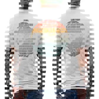 ウクレレ奏者 レトロ ウクレレ奏者 面白いウクレレ音楽 メンズTシャツ バックプリント - Kawaiitshirt