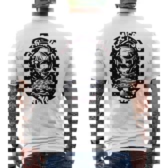 エイリアンピザオファー 宇宙の地殻が待っている 長袖tシャツ メンズTシャツ バックプリント - Kawaiitshirt