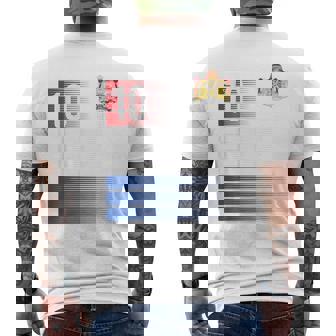 オランダ国旗 10 オランダオレンジ サッカー メンズ レディース キッズ ボーイズ メンズTシャツ バックプリント - Kawaiitshirt