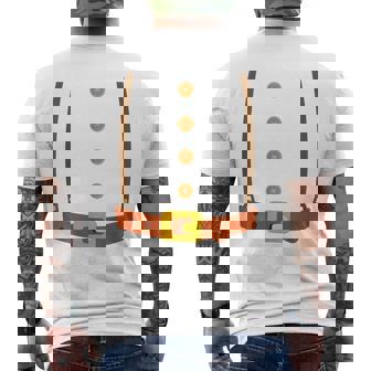 オリジナル クラシック ドワーフ ハロウィン コスチューム グループ 7 7 メンズTシャツ バックプリント - Kawaiitshirt