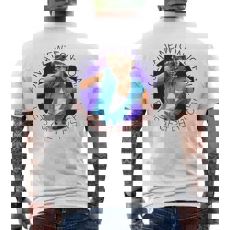 オリビア・ニュートンジョン レッツ・ゲット フィジカルサークル 写真 メンズTシャツ バックプリント - Kawaiitshirt