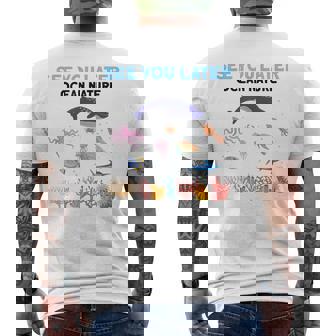 オーシャンネイチャー 未来の海洋生物学者 科学者 メンズTシャツ バックプリント - Kawaiitshirt